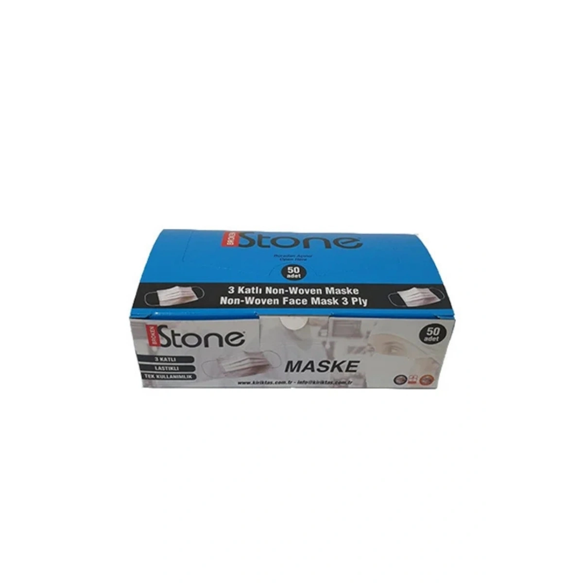 Stone Beyaz Maske 50li