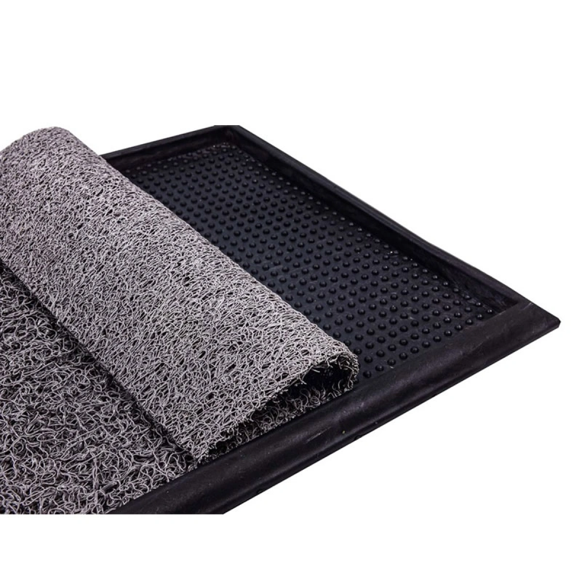 Hijyenik Plastik Paspas 50*70 cm (İçinde Kıvırcık Paspas Dahil)