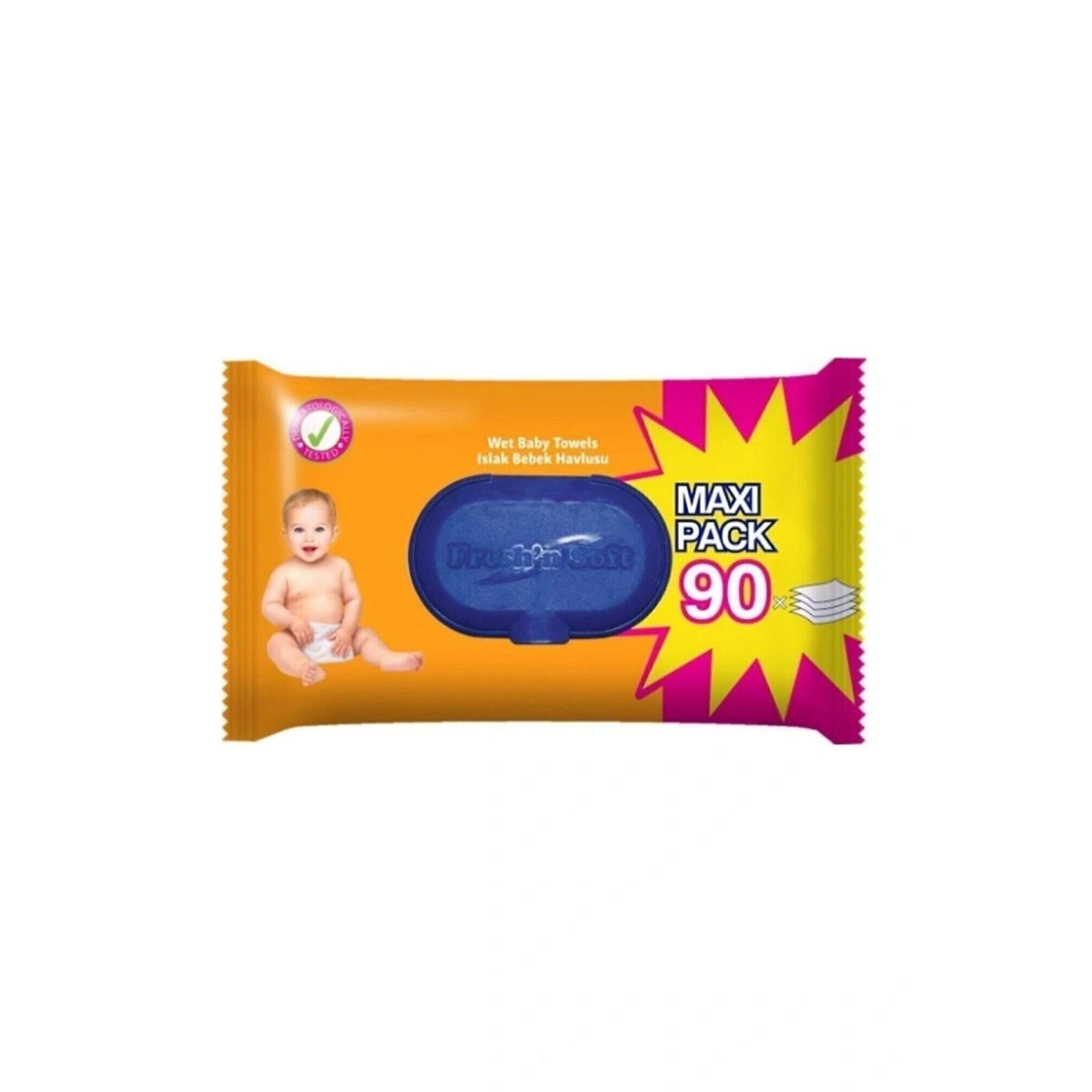 Freshin Soft Classic Islak Mendil 90lı Paket