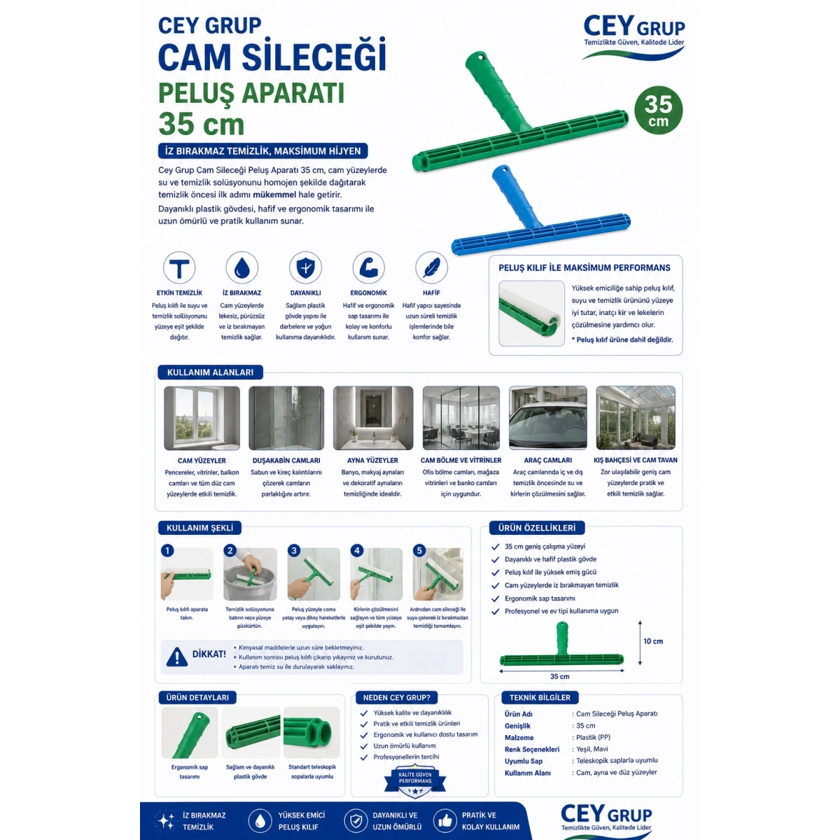 Cey Grup Cam Sileceği Peluş Aparatı 35 cm