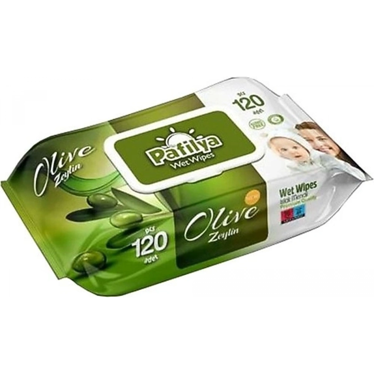 Pafilya Islak Mendil Zeytin 120li