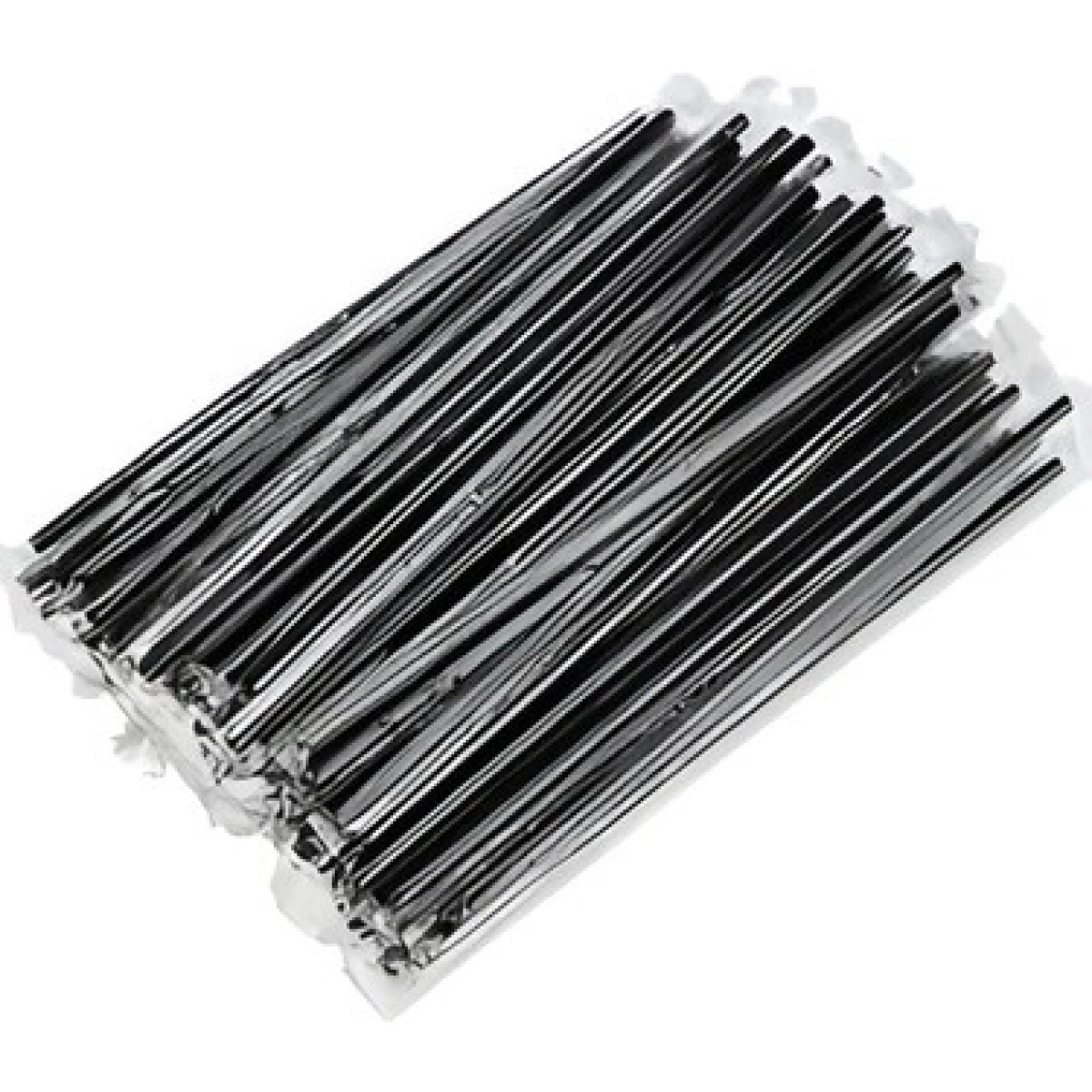 Bona Pipet Frozan Jelatinli 22 cm Siyah 100lü Paket (Niceplast)