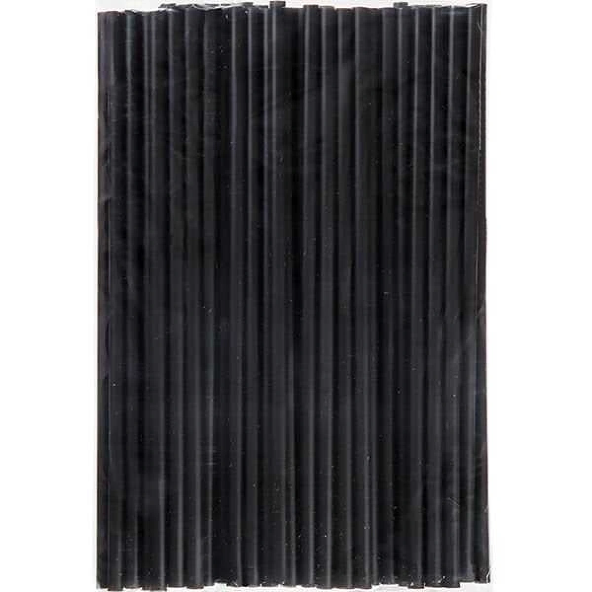 Bona Pipet Frozan Jelatinli 22 cm Siyah 100lü Paket (Niceplast)