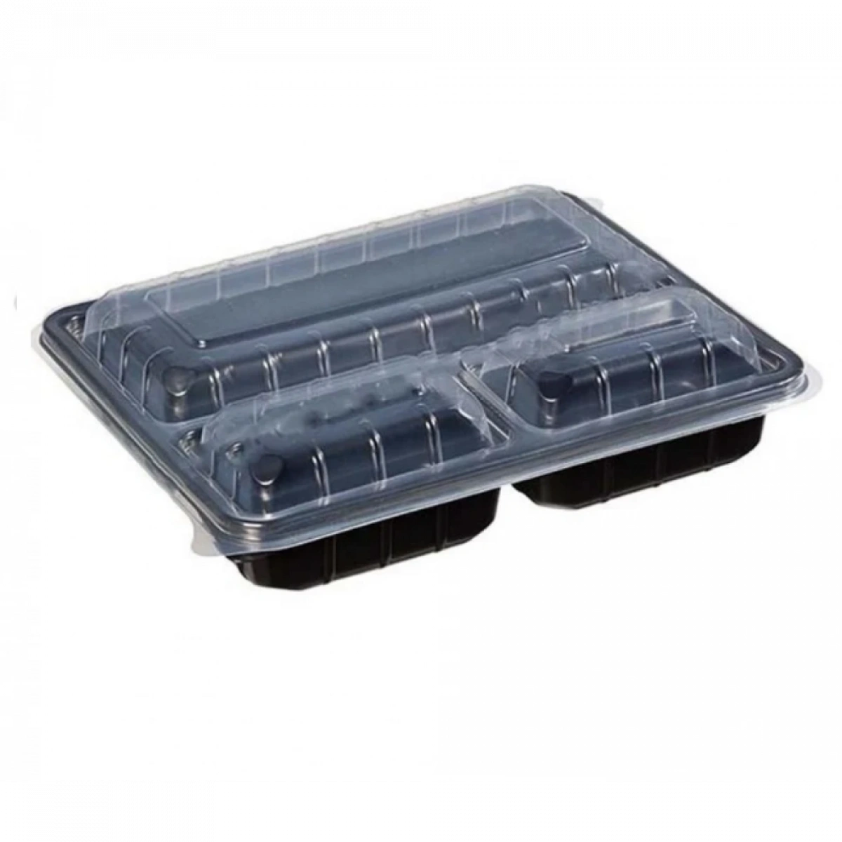 Orego Siyah Mikrodalga Yemek Seti 3 Göz Takım 235x194x50 80li (Niceplast)