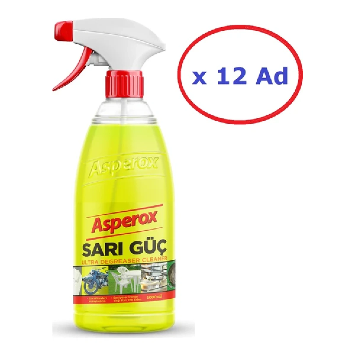 Asperox Sarı Güç 1000 Ml*12