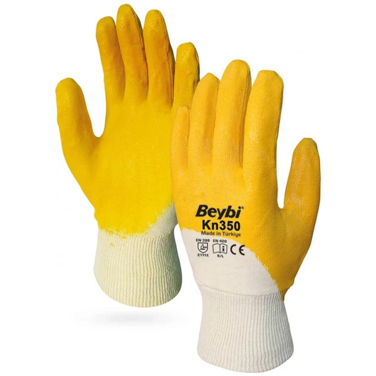 Beybi İşçi Eldiveni Sarı