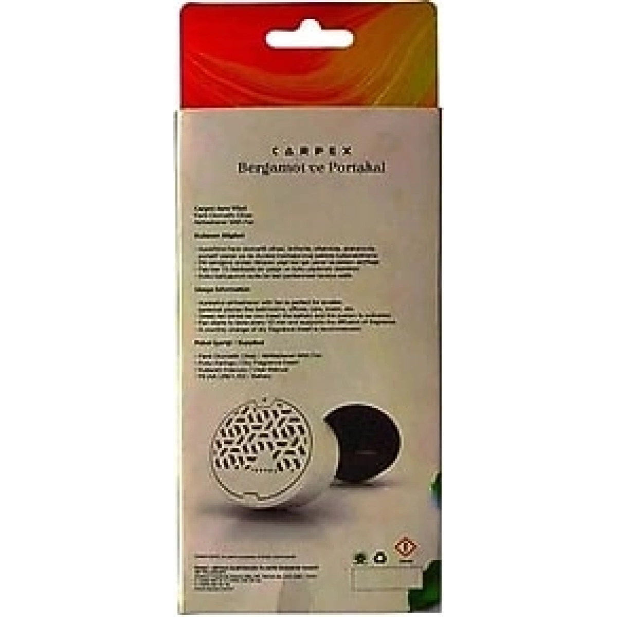 Carpex A. Wınd. Kartuş Siyah Bergamot&Orance