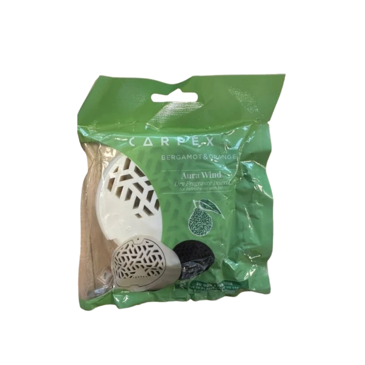 Carpex Aura Wind Beyaz Koku Kartuşu Bergamot & Orange