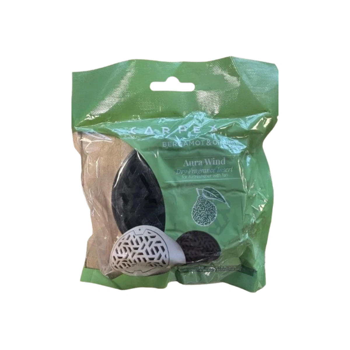 Carpex Aura Wind Siyah Koku Kartuşu Bergamot & Orange