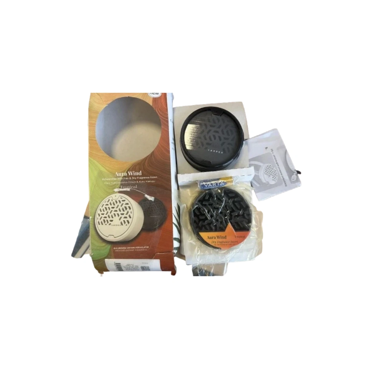 Carpex Aura Wind Koku Hediyeli Siyah Koku Makinesi