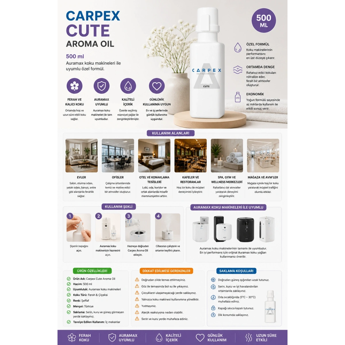 Carpex Cute Aroma Oil 500 ml