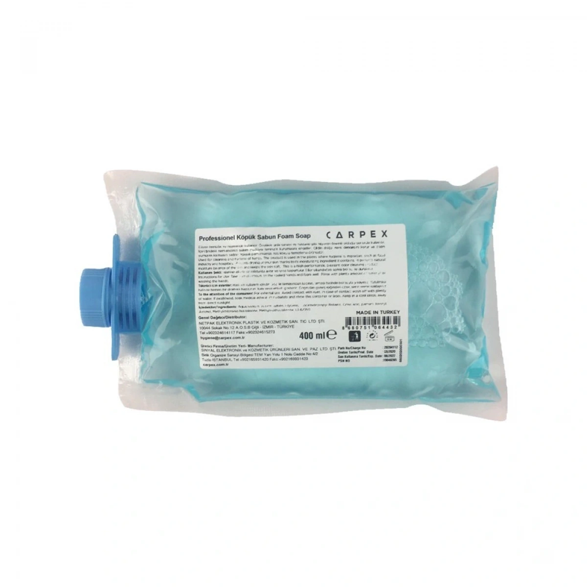 Carpex Manuel Köpük Kartuşu Mavi 1000 Ml