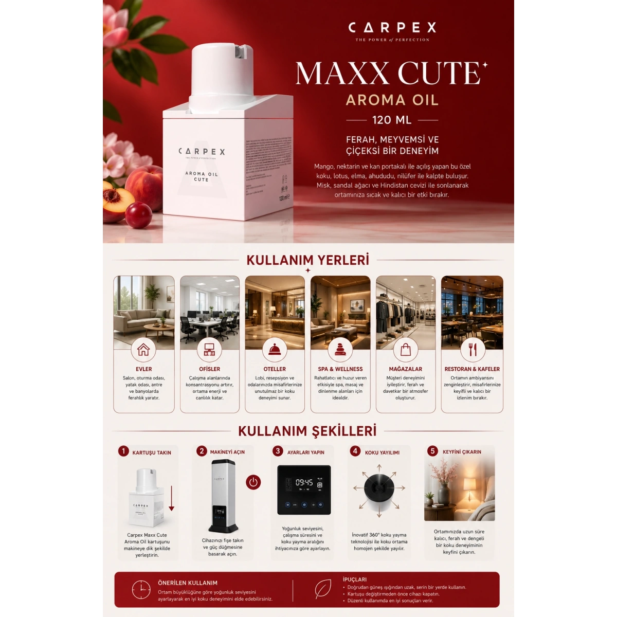 Carpex Maxx Cute Aroma Oil 120 ml