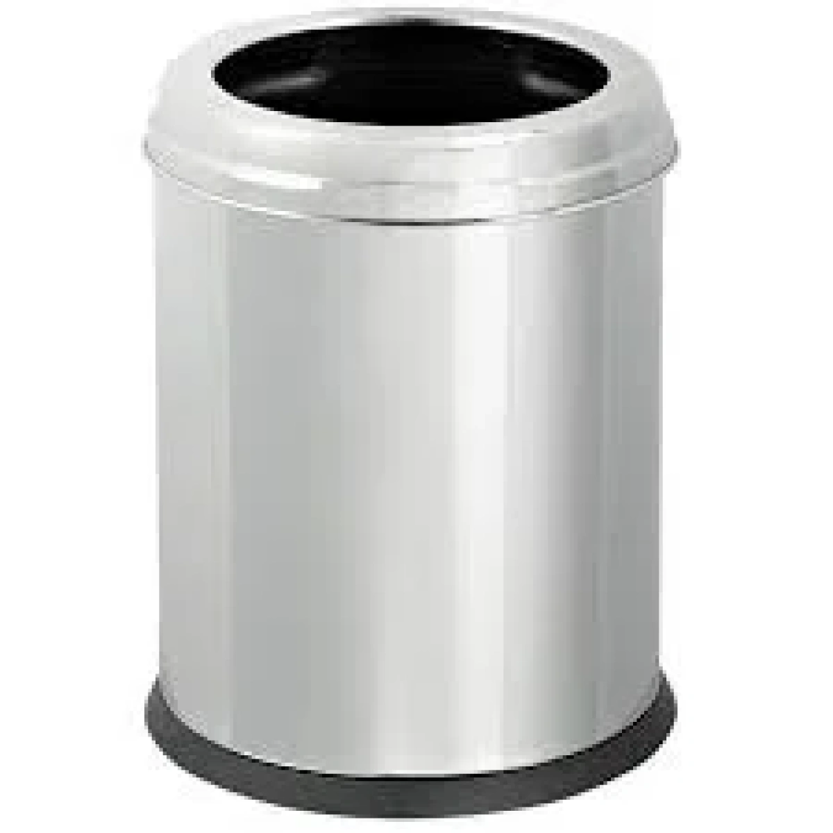 Çemberli Çöp Kovası Krom (430K) 5 Lt
