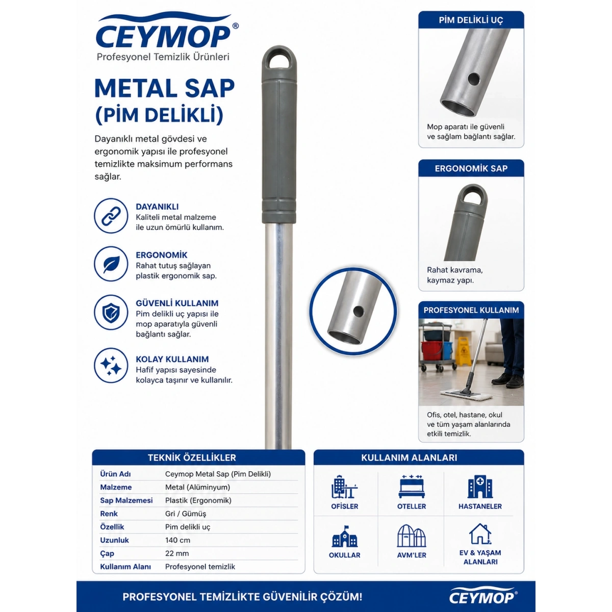 Ceymop Metal Sap (Pim Delikli)