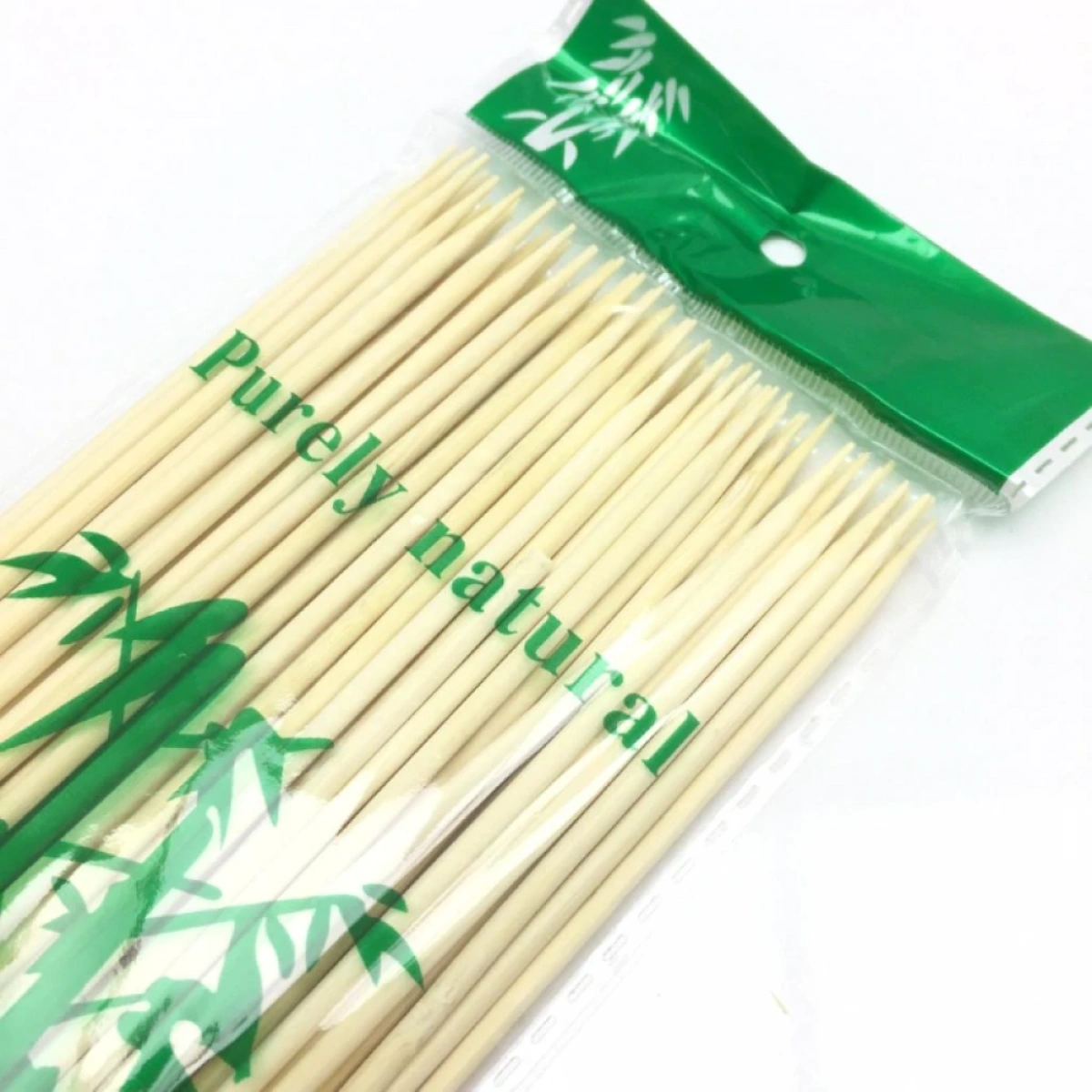 Çöp Şiş 20 Cm Bambu Green