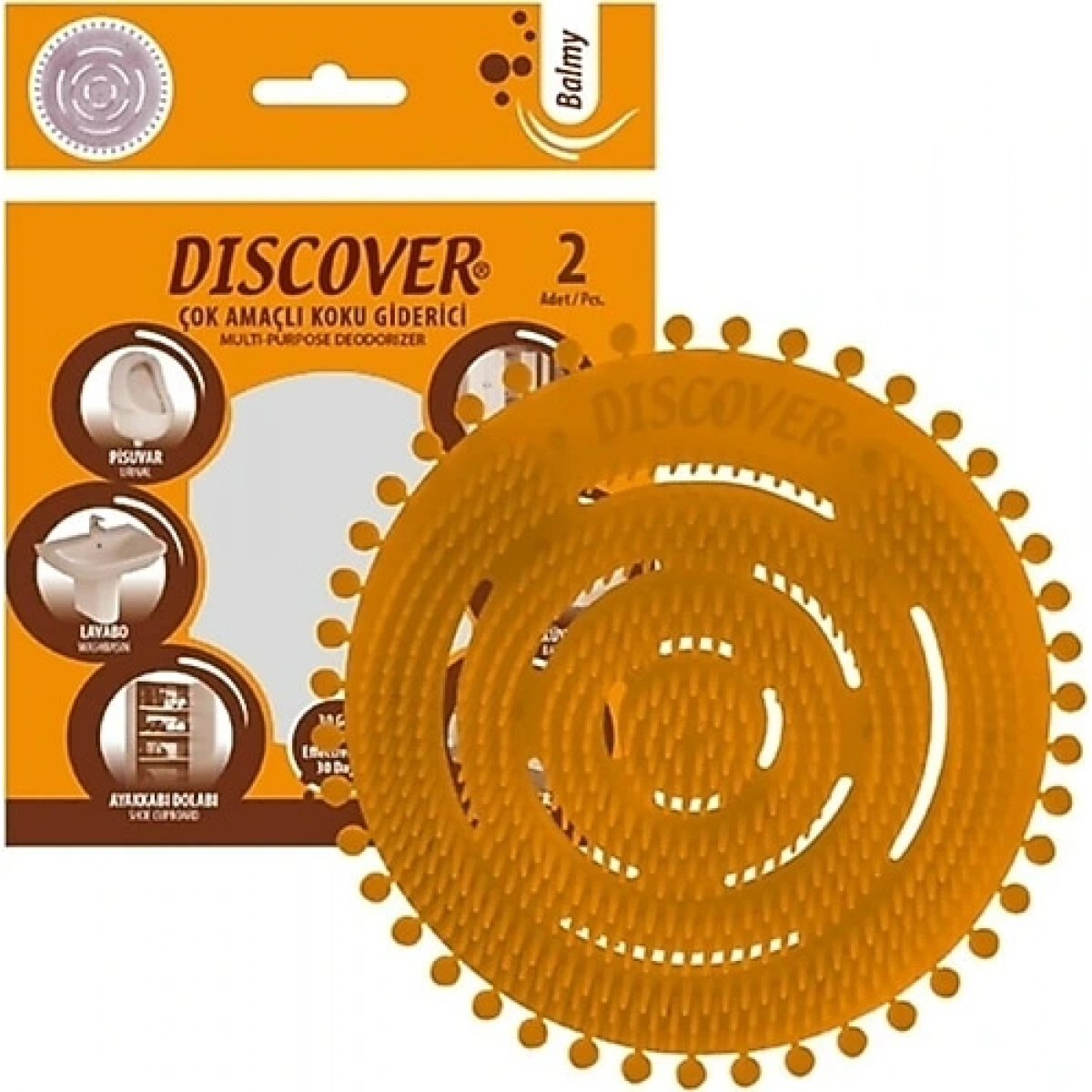 Discover Pisuvar Koku Balmy 2Li Turuncu