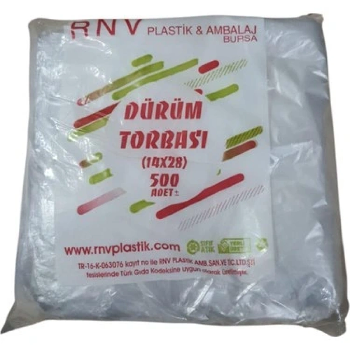 Dürüm Poşeti 40 Pkt 14*28