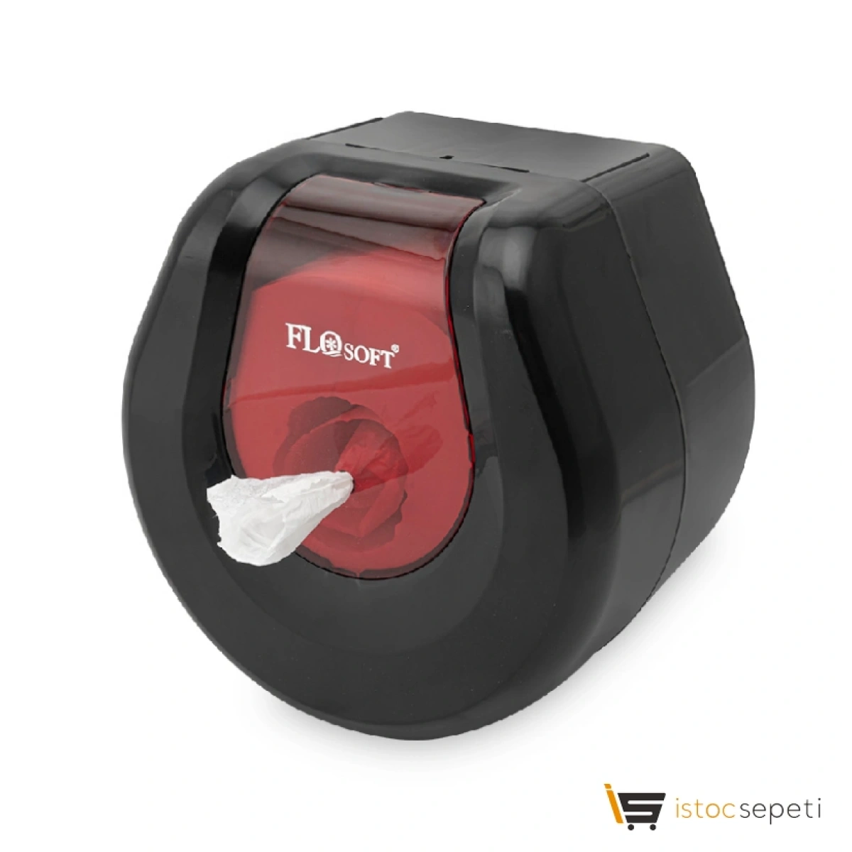 Flosoft Cimri Wc Kağıt Verici Siyah