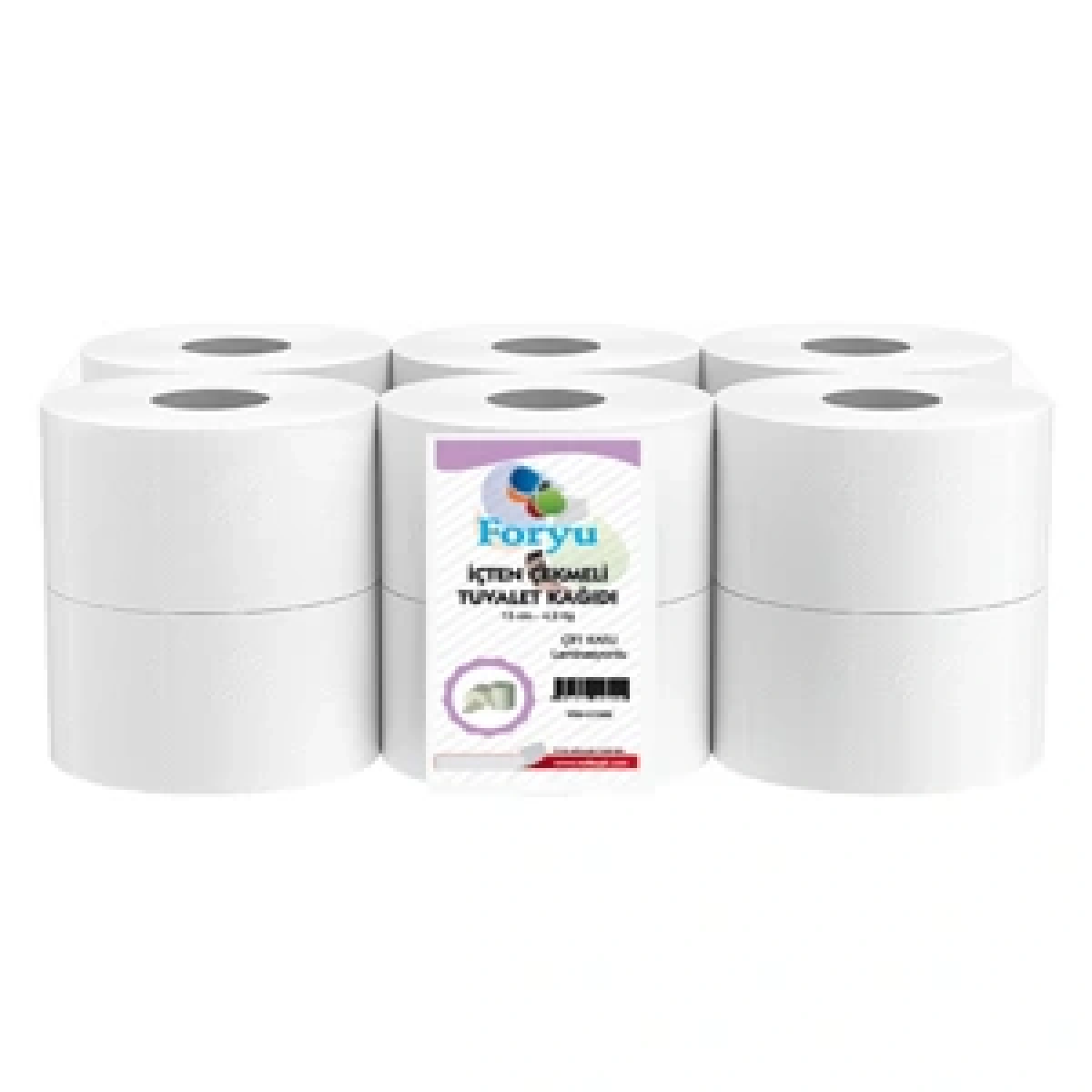 Foryu İçten Çekmeli Tuvalet Kağıdı Mini Eco 4Kg*12