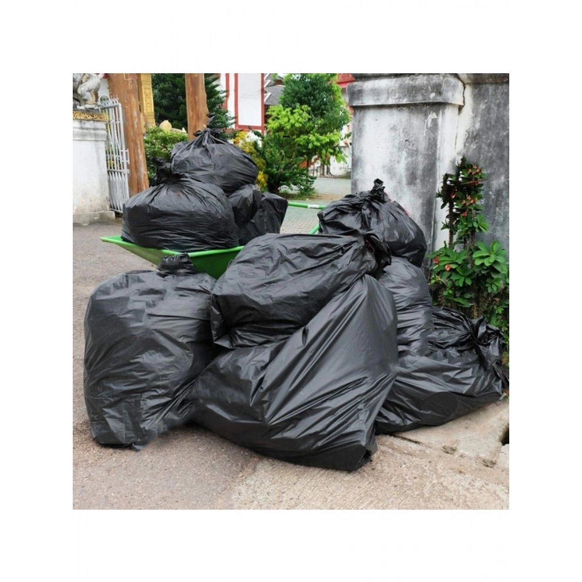 Gnr Plast GNR-0101 Siyah Rulo Çöp Poşeti 100 x 150 cm 10 Paket