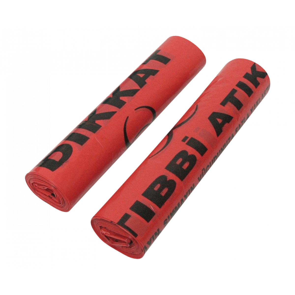 İrem Plastik Tıbbi Atık Çöp Torbası 72*95 Kırmızı 650 Gr (10*10 Rulo)