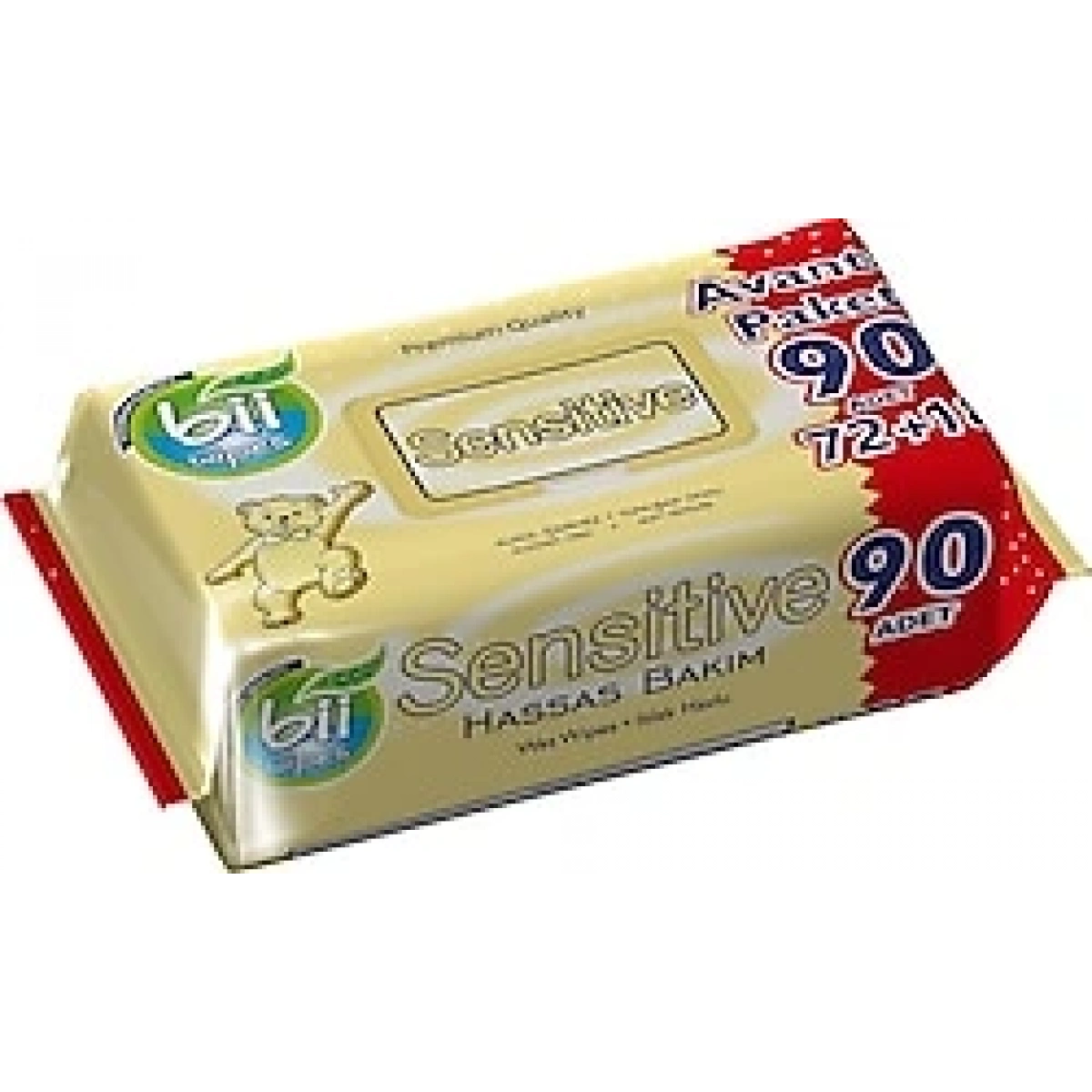 Islak Mendil Sensitive 24*90Lı