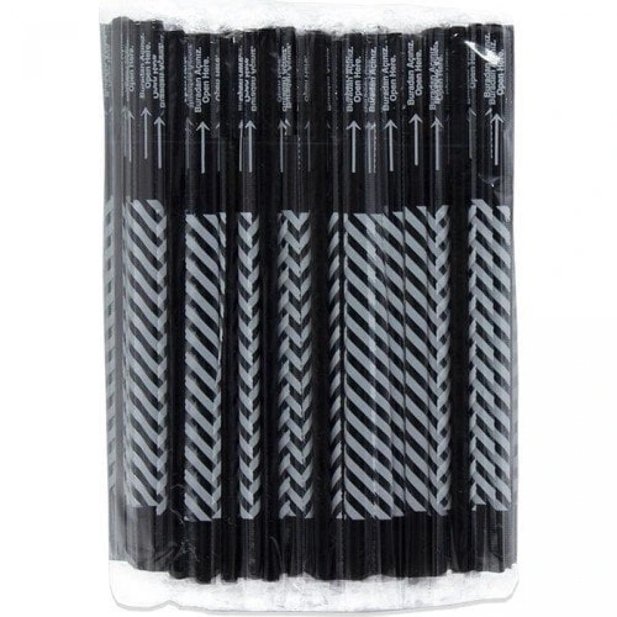 Jelatinli Frozen Pipet 100Lü (Siyah 50 Li )