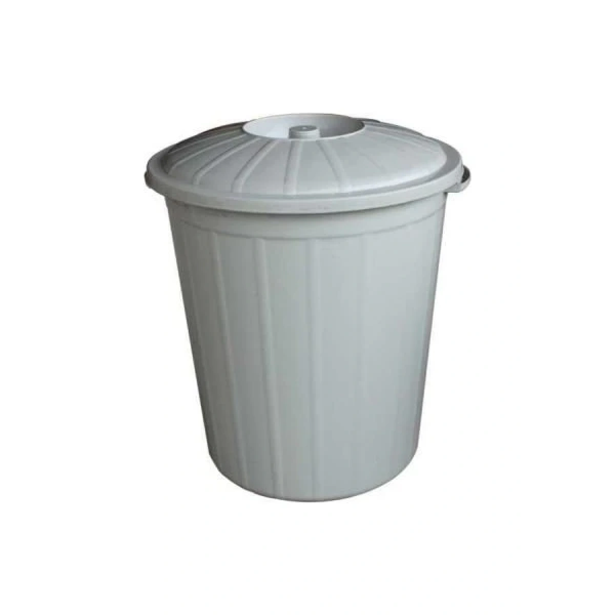 Kapaklı Çöp Kovas 70 Lt Gri Nossa