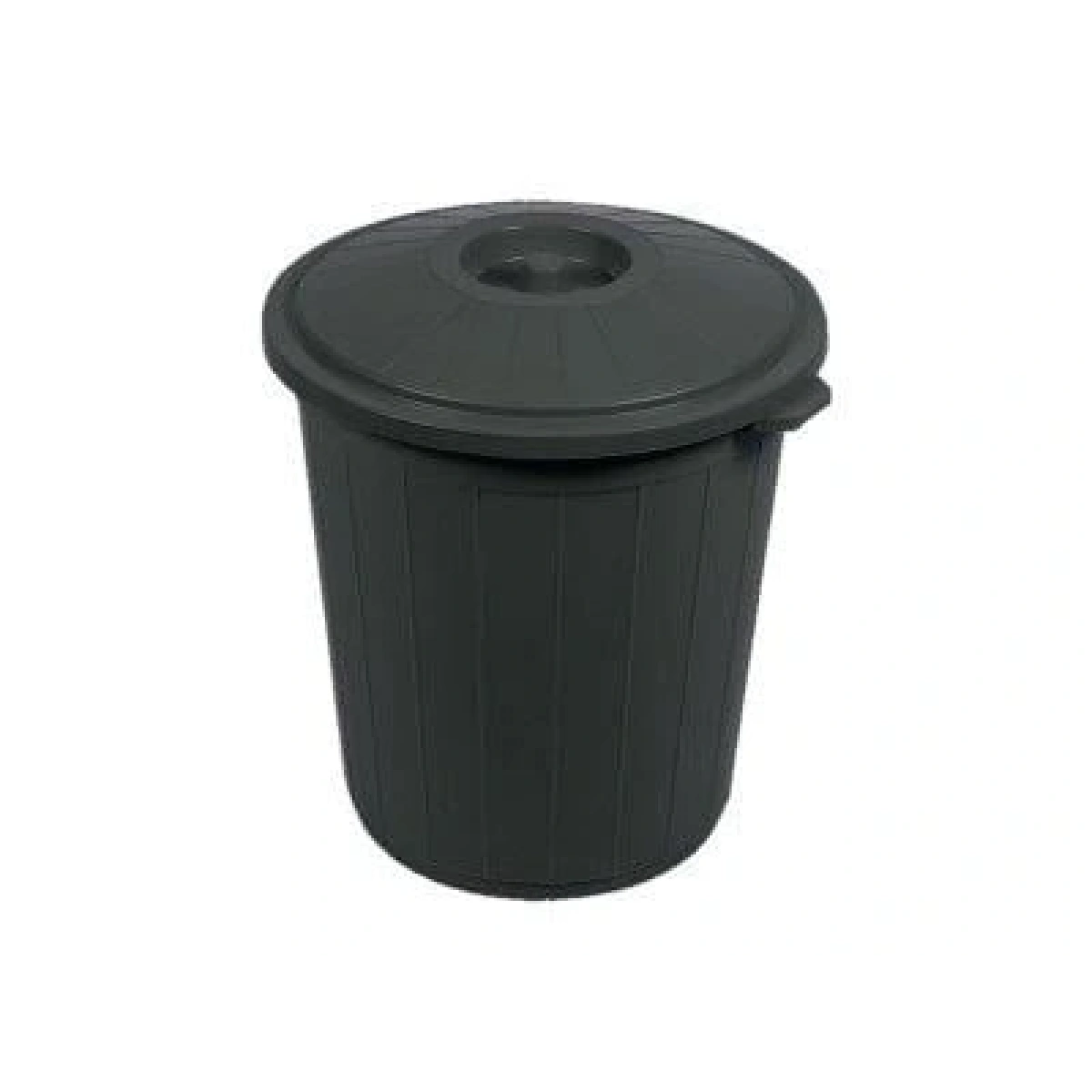 Kapaklı Çöp Kovası 35 Lt Siyah