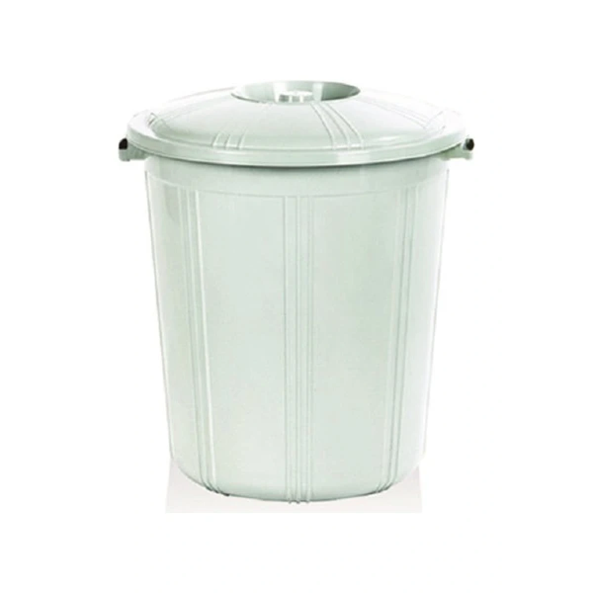 Kapaklı Çöp Kovası 50 Lt Gri Nossa