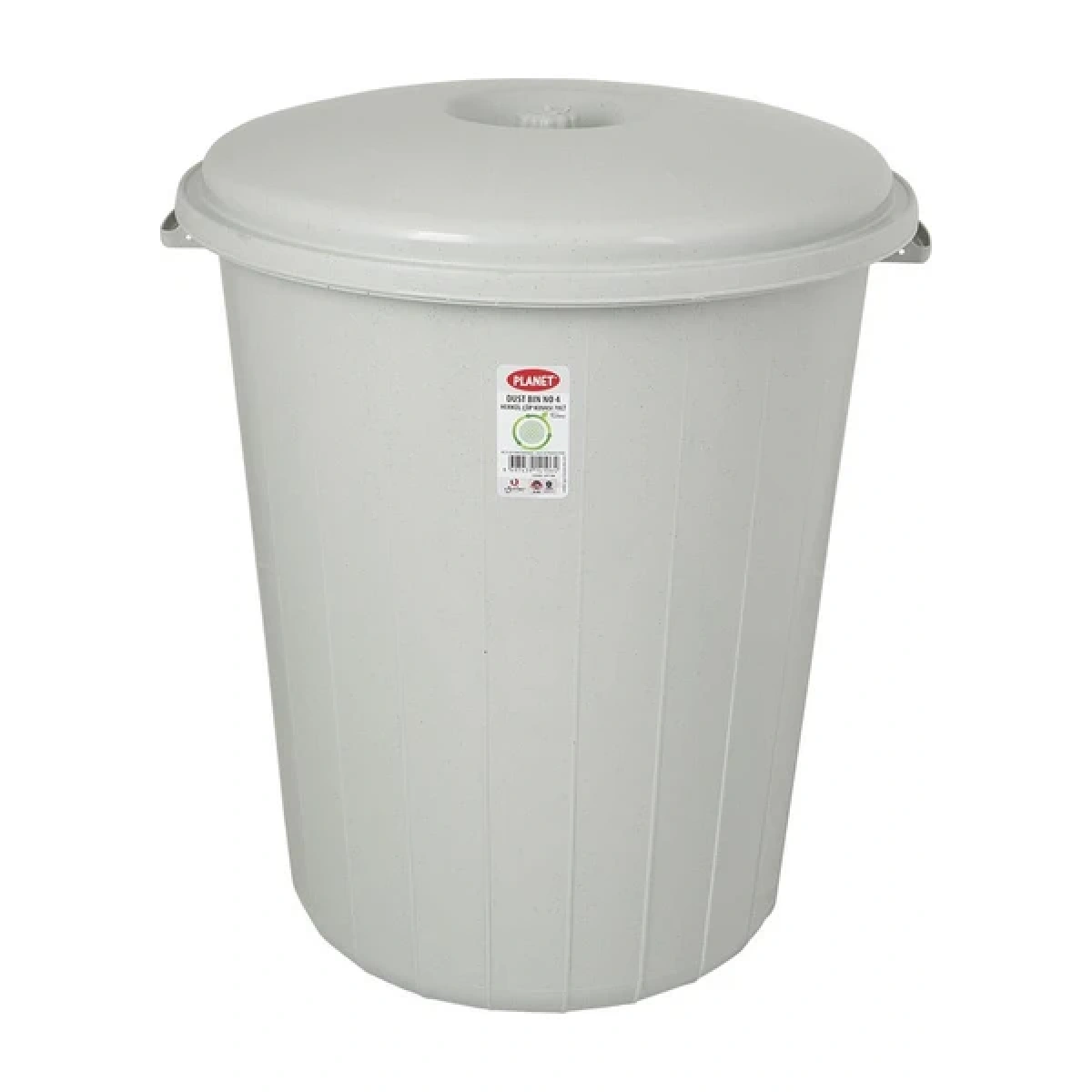 Kapaklı Çöp Kovası Herkül Boy 70 Lt Gri Planet