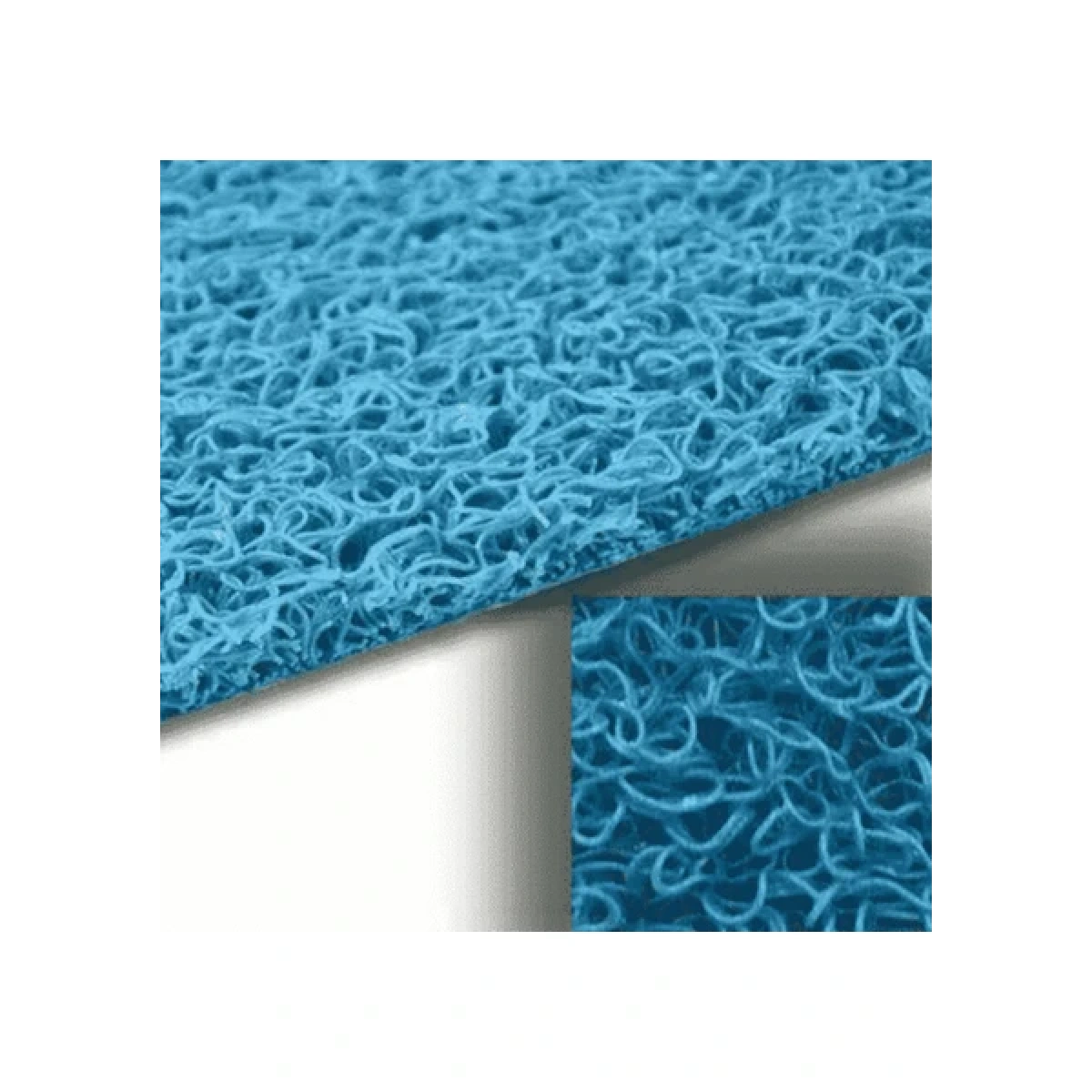 Kıvırcık Paspas 100 Cm 14Mm Turkuaz