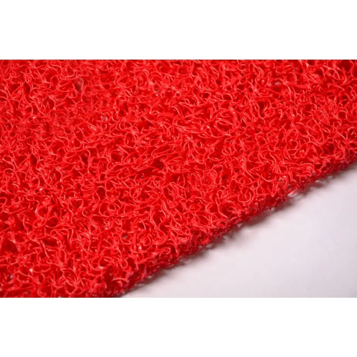 Kıvırcık Paspas 120 Cm 14 Mm Kırmızı