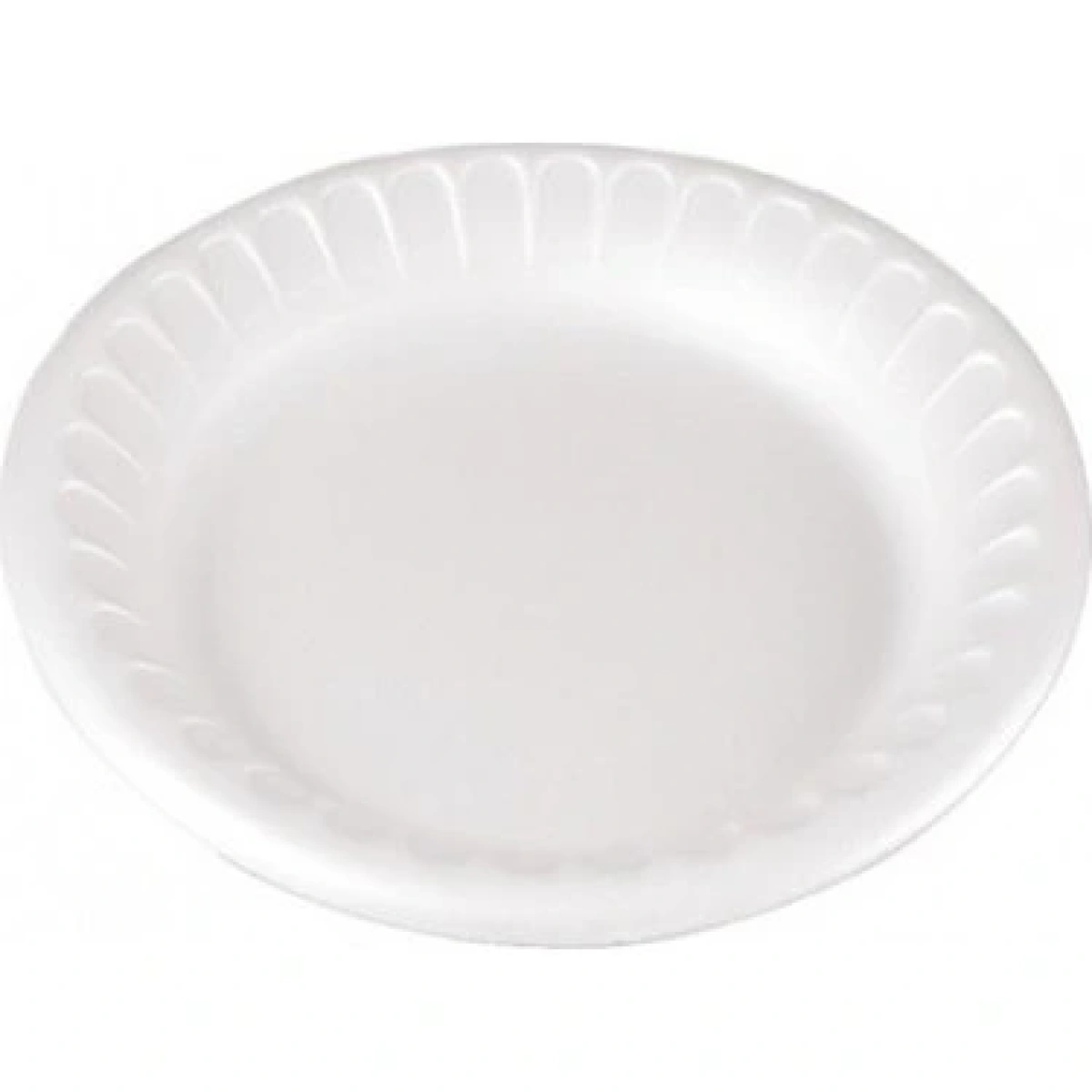 Köpük Tabak Mod 33/Ay Yuvarlak 17 Cm 100 Lü