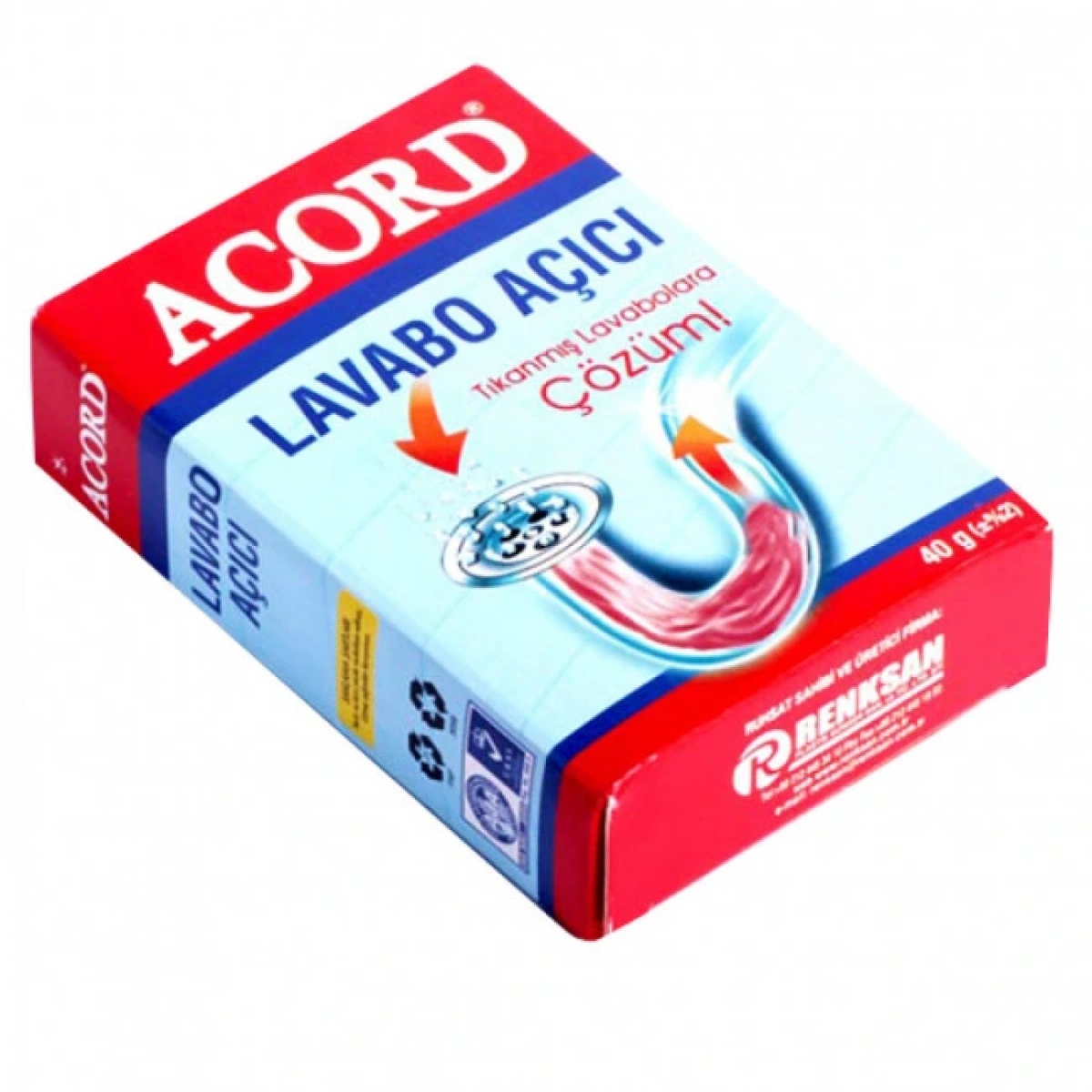 Lavabo Açıcı 40 Gr