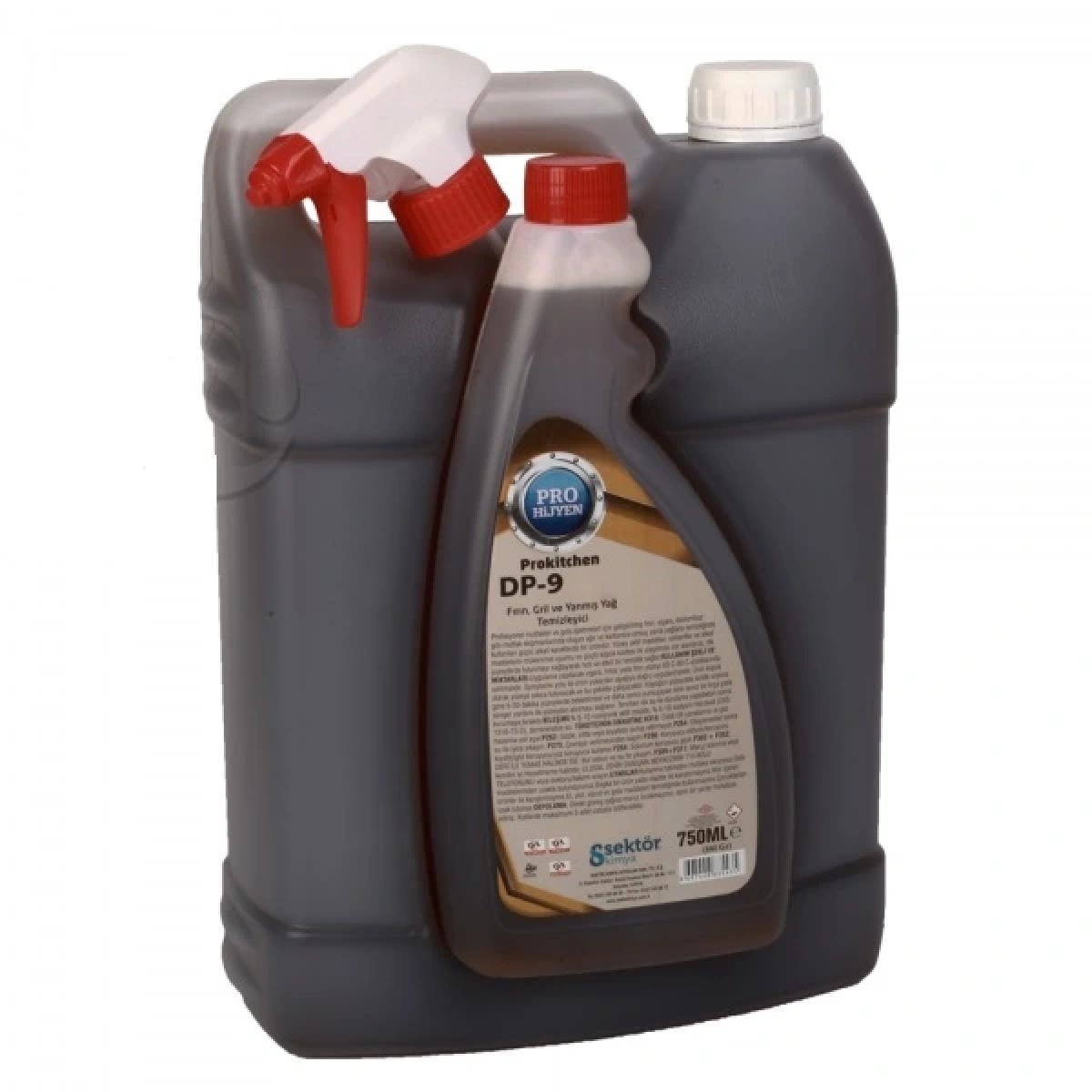 Nano Vip Dp 9 Prohijyen (Fırın Ve Yanm. Yağl. Temizl. Mad.) 5 Kg