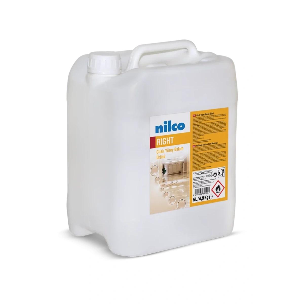 Nilco 32001645 Right Cilalı Yüzey Bakım Ürünü 5 L