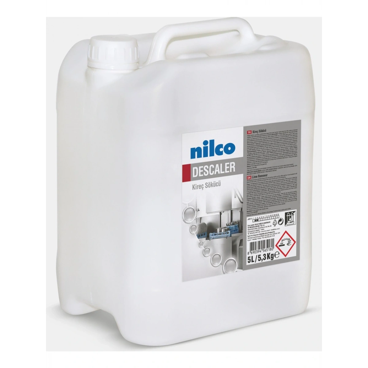 Nilco 32001884 Descaler Yüksek Performanslı Kireç Çözücü 5 lt