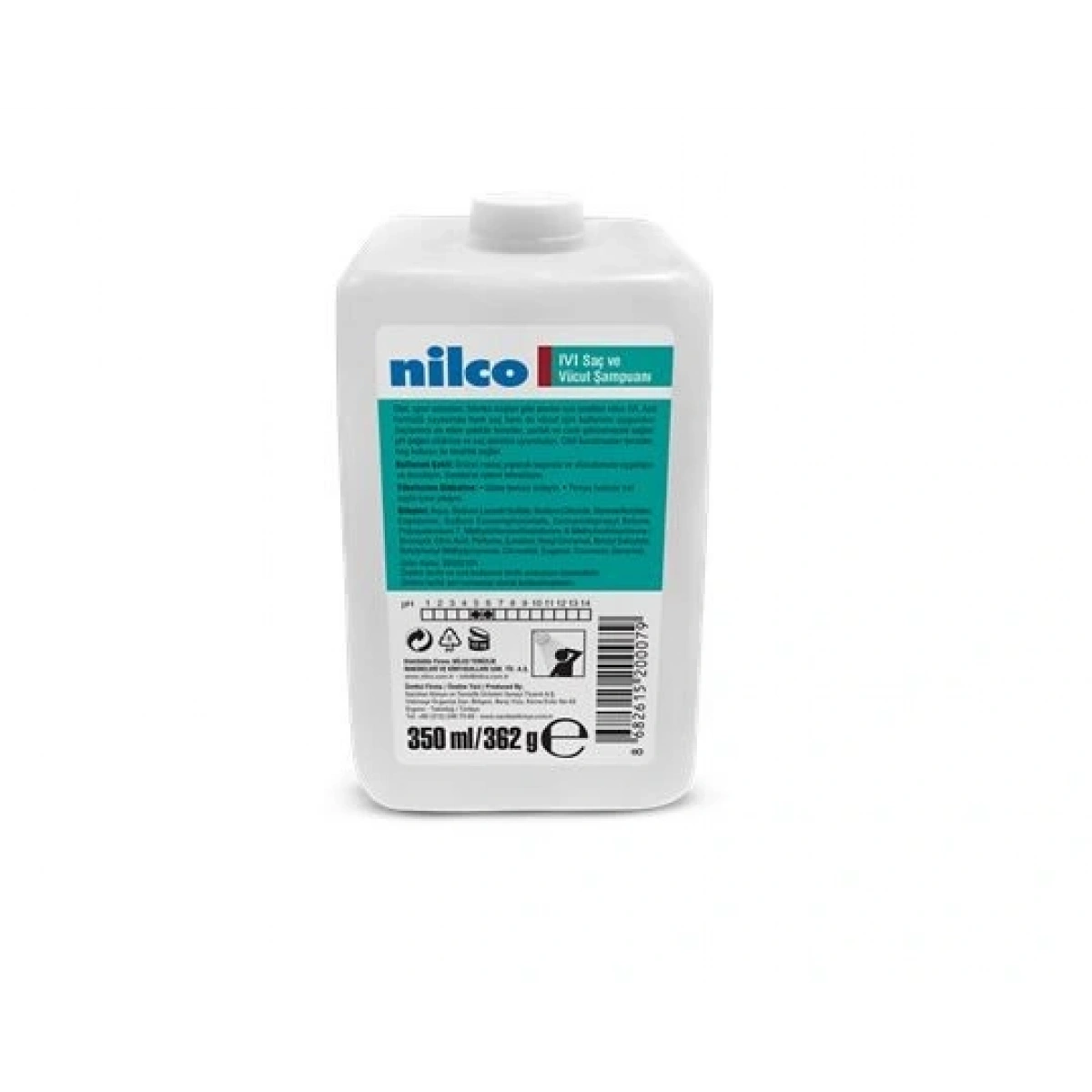 Nilco 32002101 IVI Saç Ve Vücut Şampuanı 350 ml