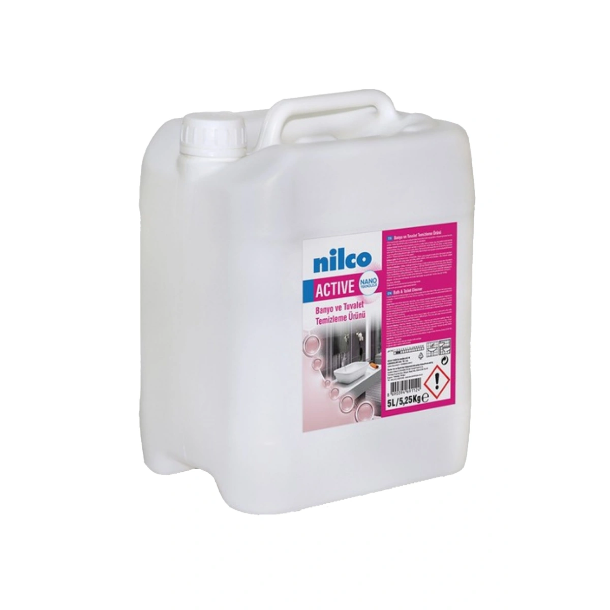 Nilco 32001650 Active Banyo ve Tuvalet Temizleme Ürünü 5 lt