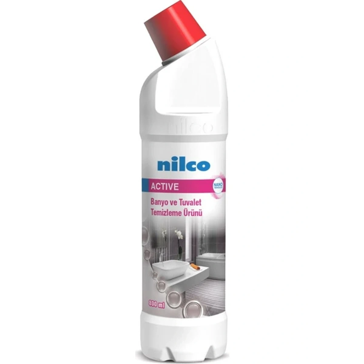 Nilco 32001546 Active Banyo Ve Tuvalet Temizleme Ürünü 800 ml