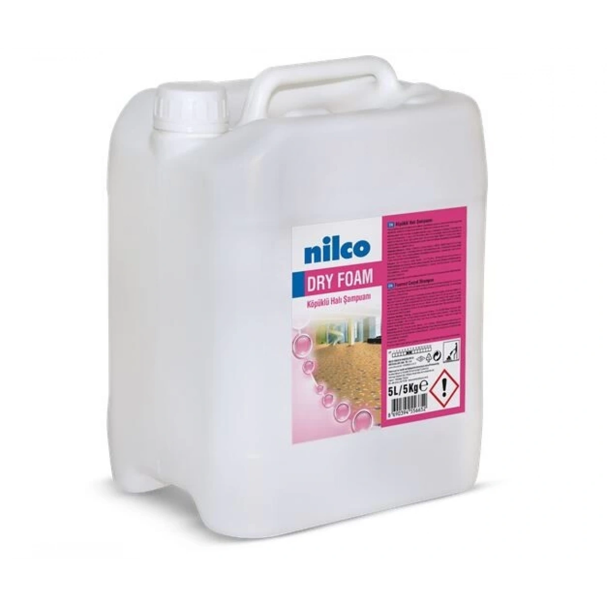 Nilco 32000100 Dry Foam Köpüklü Halı Şampuanı 5 Kg
