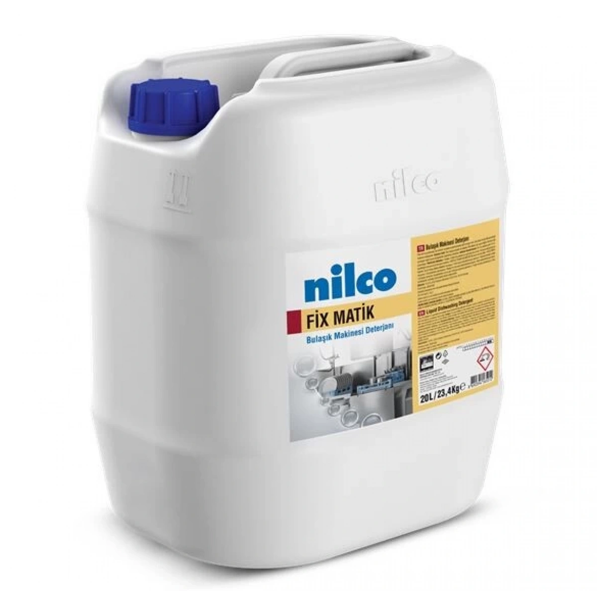 Nilco 32002505 Fixmatik Bulaşık Makinesi Deterjanı 20 lt/23,4 kg