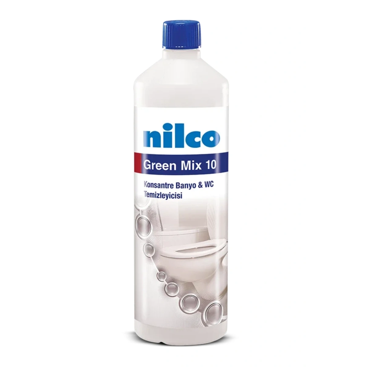 Nilco 32001034 Green Mix 10 Konsantre Banyo ve WC Temizleme Ürünü 1000 ml