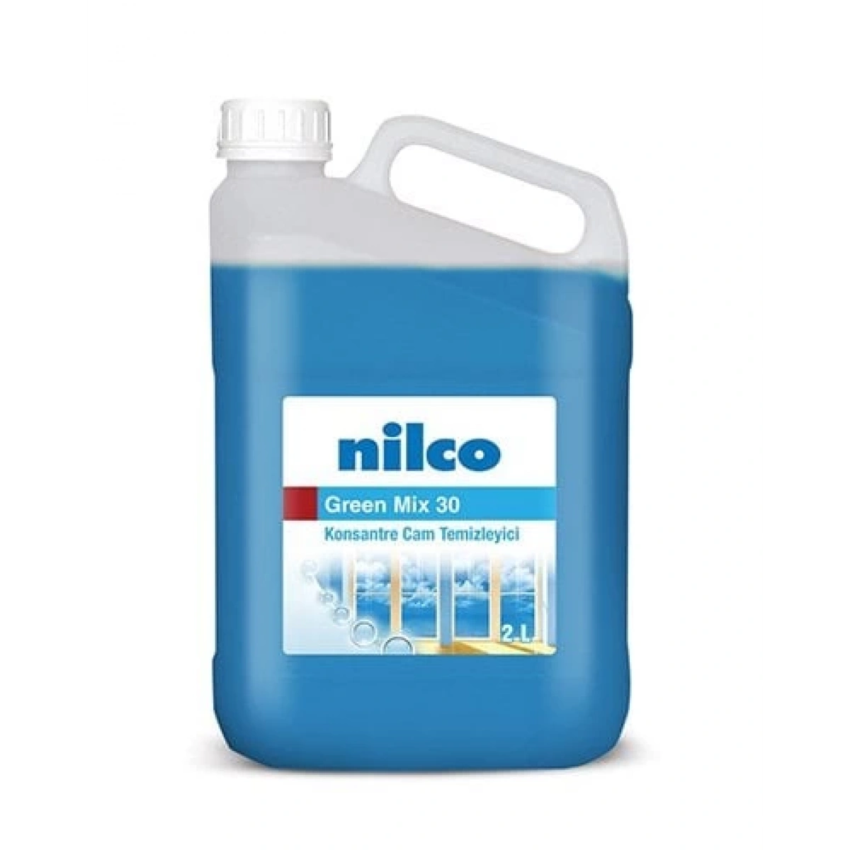 Nilco 32001032 Green Mix 30 Konsantre Cam Temizleyici 2 L