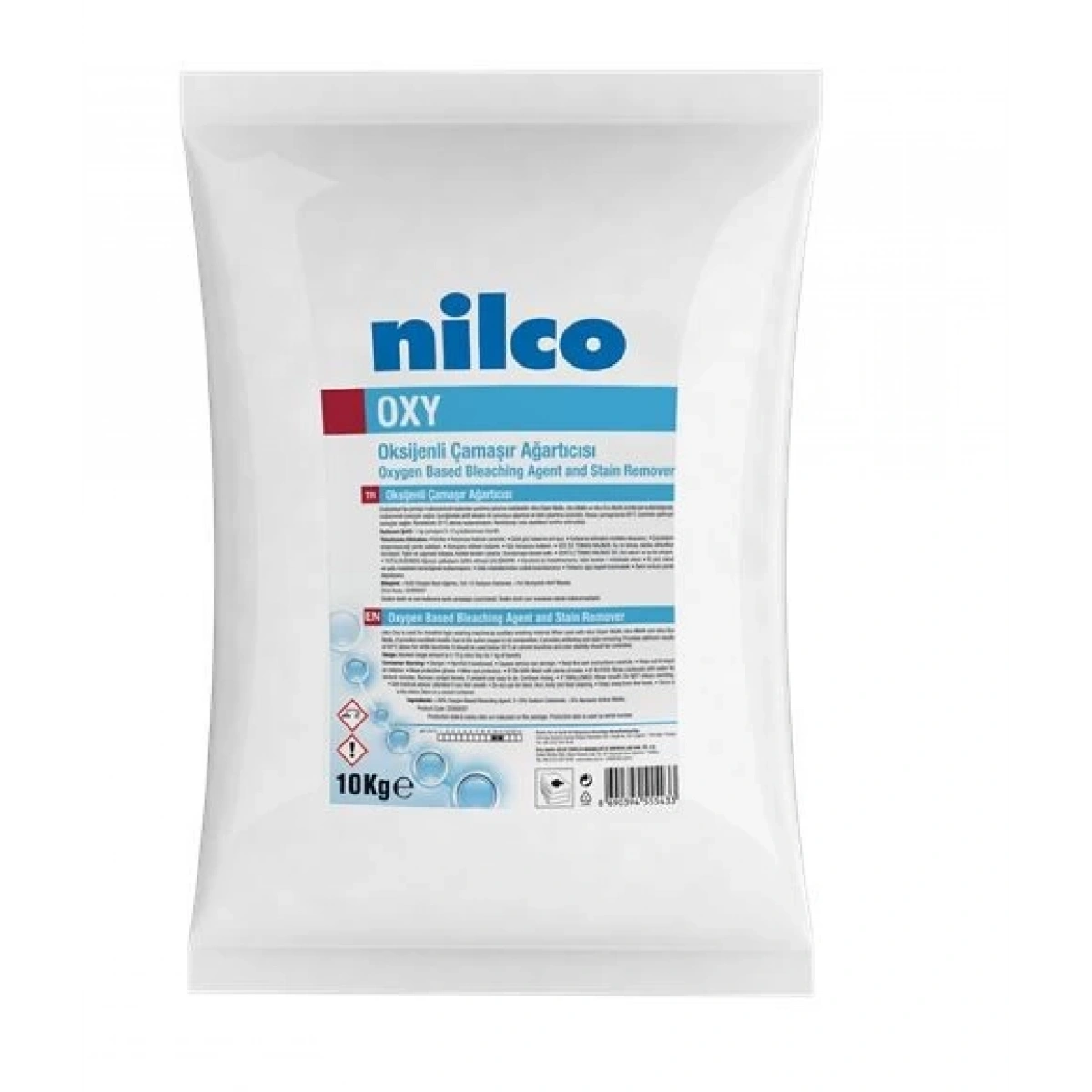 Nilco 32000057 Oxy Oksijen Bazlı Ağartıcı Ve Leke Çıkarıcı 10 Kg