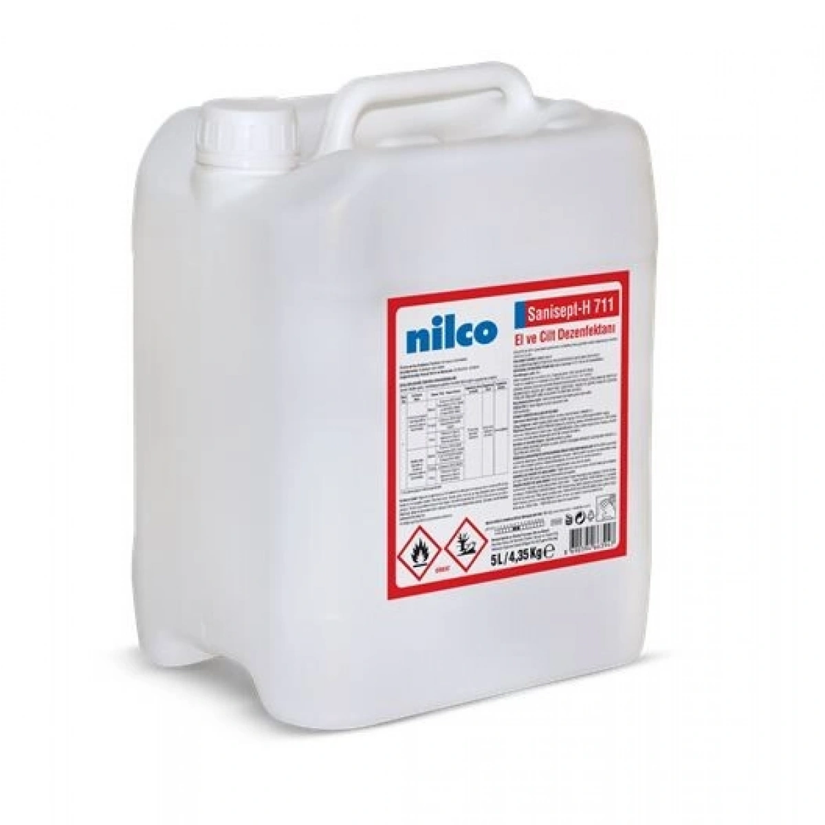 Nilco Sanisept S711 El Dezenfektanı 5 lt