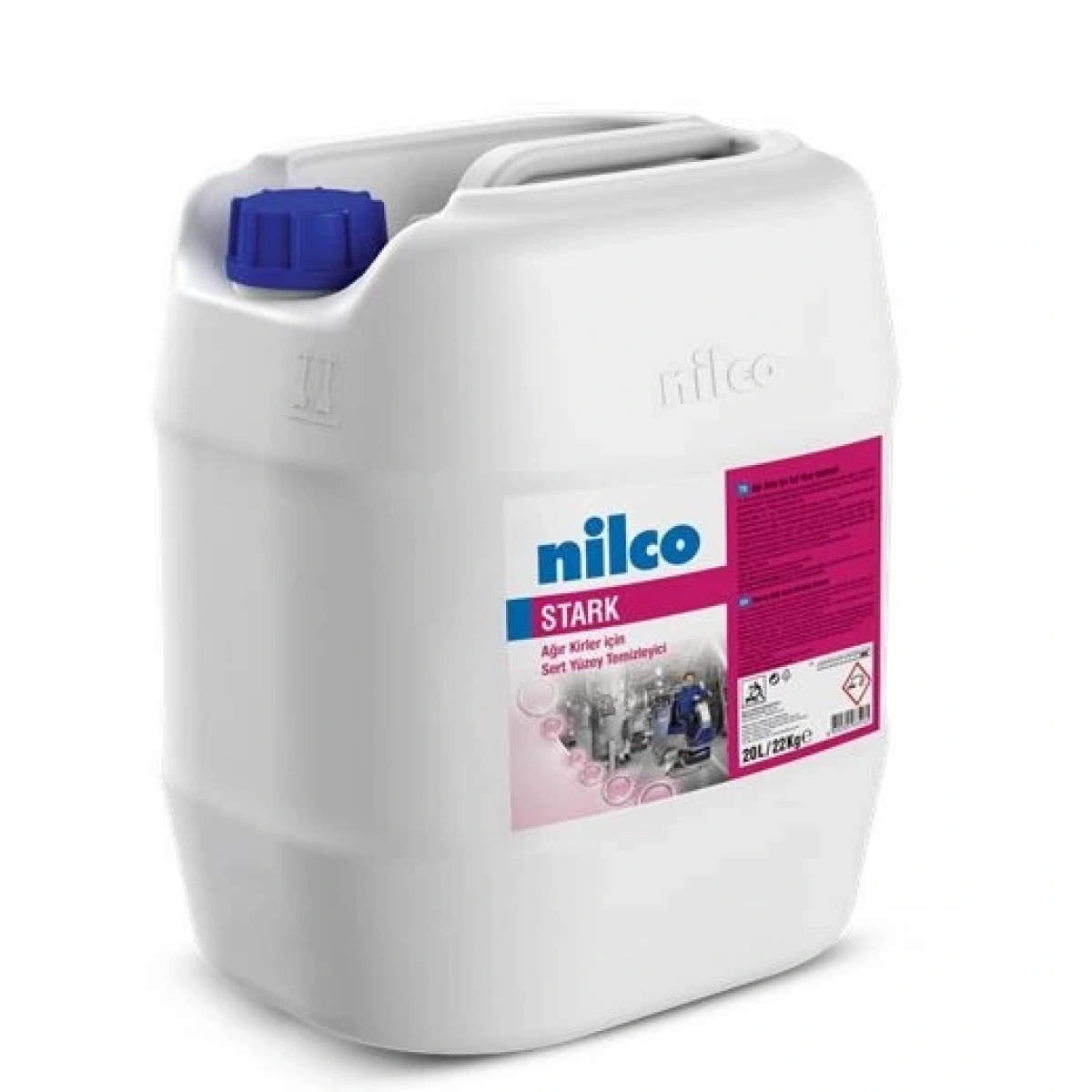 Nilco 32001613 Stark Ağır Kirler İçin Sert Yüzey Temizleyici 20 L / 22 Kg