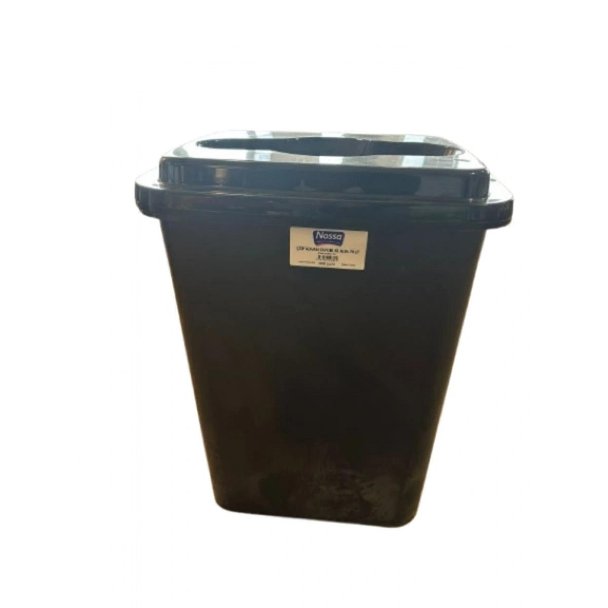 Nossa CKK-1177 Siyah Sıfır Atık Kovası XL 51*52 cm  70 Lt
